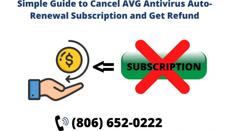 Cancel AVG Antivirus Auto-Renewal Subscription and Get Refund