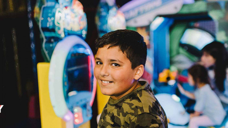 A Fun Time With Kids Play Equipment