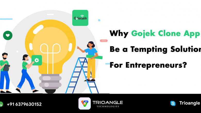 Why Gojek Clone App Be a Tempting Solution For Entrepreneurs