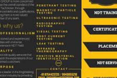 Are You Looking For Best NDT Courses In Chennai?