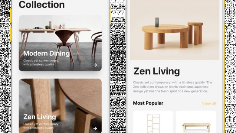 Online Furniture Shop App Development