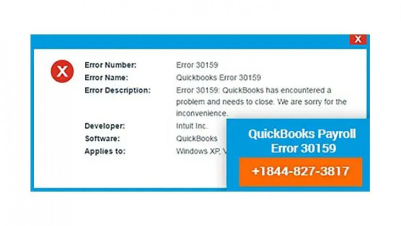 QuickBooks Payroll Error 30159 – Get Best Solution