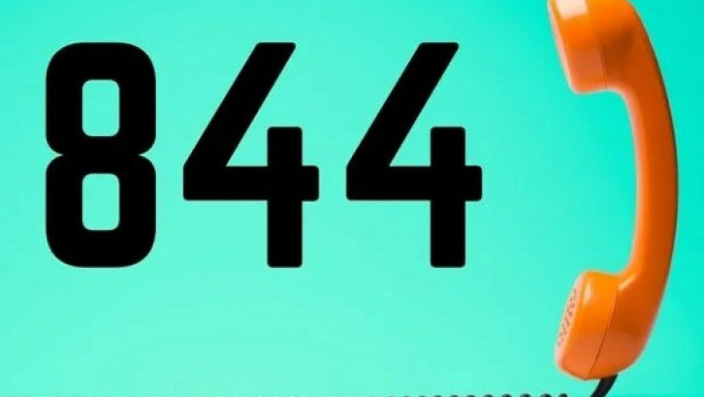 Where is the 844 area code Location?