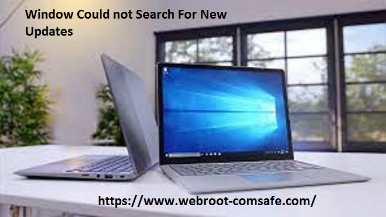 How To Resolve If Window Could not Search For New Updates?