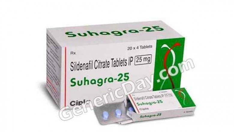Suhagra 25 Mg Super  Buy Online To Manage Erectile