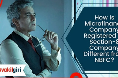 How Is Microfinance Company Registered As Section-8 Company Different From NBFC?