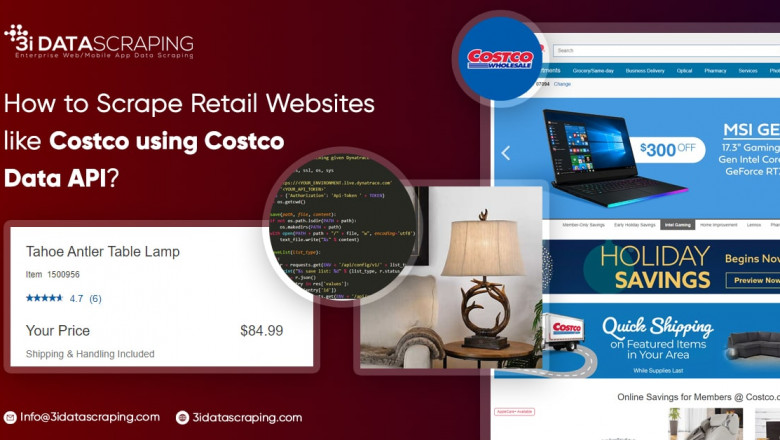 How to Scrape Retail Websites like Costco using Costco Data API?