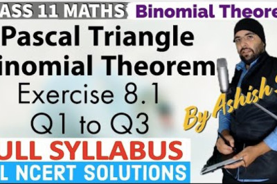 NCERT Exercise 8.1 Chapter 8 Binomial Theorem Class 11 Maths