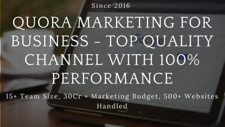 QUORA MARKETING FOR BUSINESS – Top Quality Channel with 100% Performance