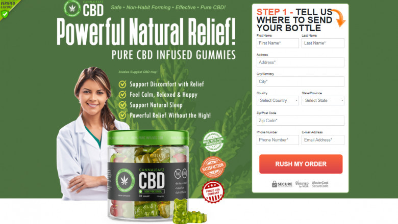 Cannaleafz CBD Gummies Canada [Scam Alert] Ingredients with Best Price and Healthy Keto Pills and Analysis!