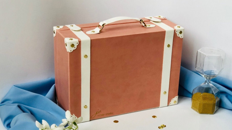 Cardboard Suitcase Boxes Packaging