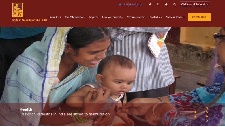 Child In Need Institute Category ,Date Of Foundation ,Activity, NGO Headquarter, NGO Founder Name, How To Donate ,NGO Info