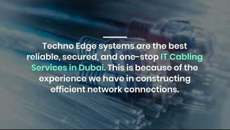 What is the Importance of IT Cabling in Dubai?