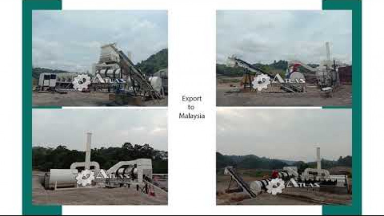 Counter Flow Asphalt Mixing Plant Export to Malaysia – Atlas Technologies