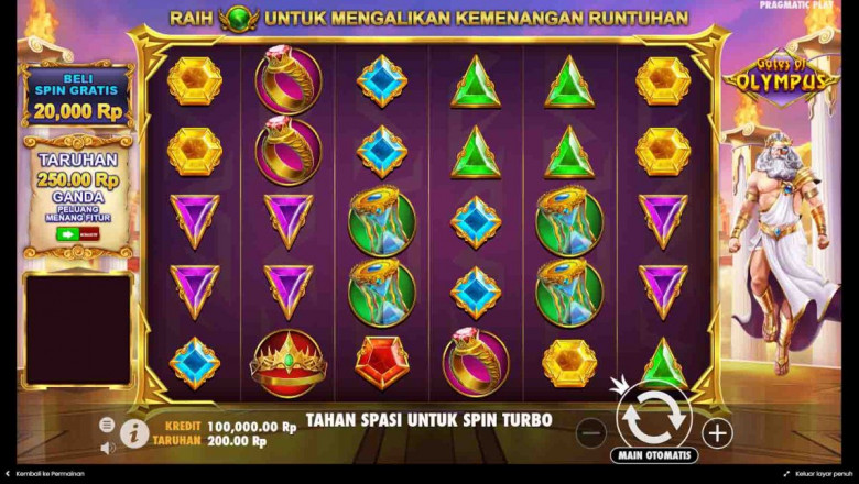 Badabes Tertua Pragmatic Play : Gates of Olympus