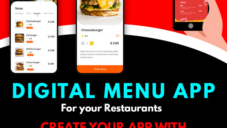 DIGITAL MENU SYSTEM FOR RESTAURANTS
