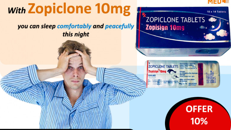 You Can Sleep Comfortably And Peacefully This Night - With Zopiclone 10mg