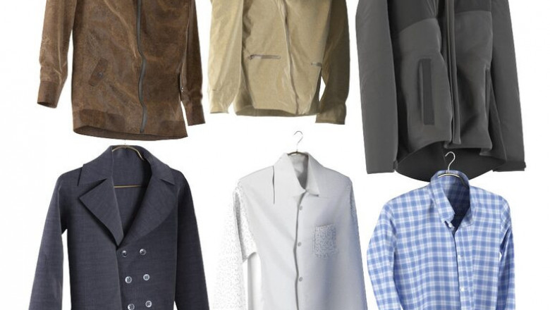 Clothing 3D Models - Download 3D Wardrobe Filling