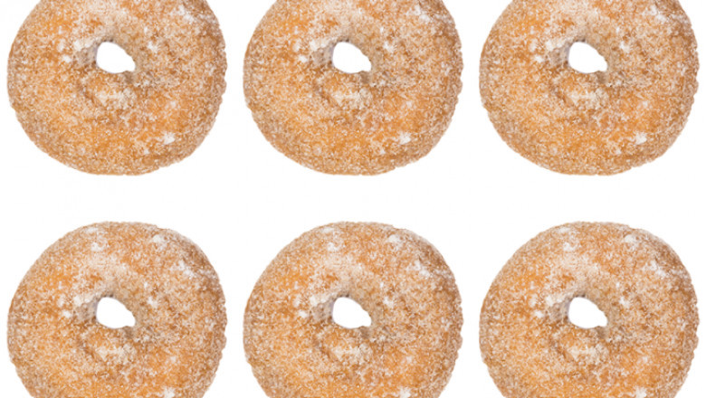 Cinnamon Sugar Cake Donut @ Amy's Donuts Denton Store