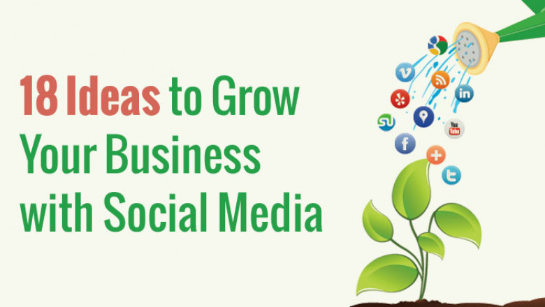 How to use Social Media to Grow your Business | 18 Ideas Checklist