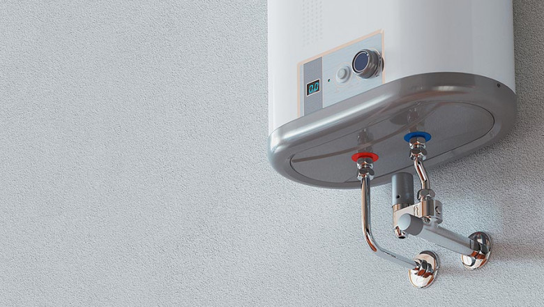 Where should a tankless water heater be installed?