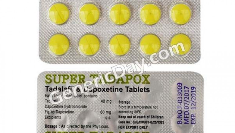 Buy Super Tadapox online medicine perfect ED treatment