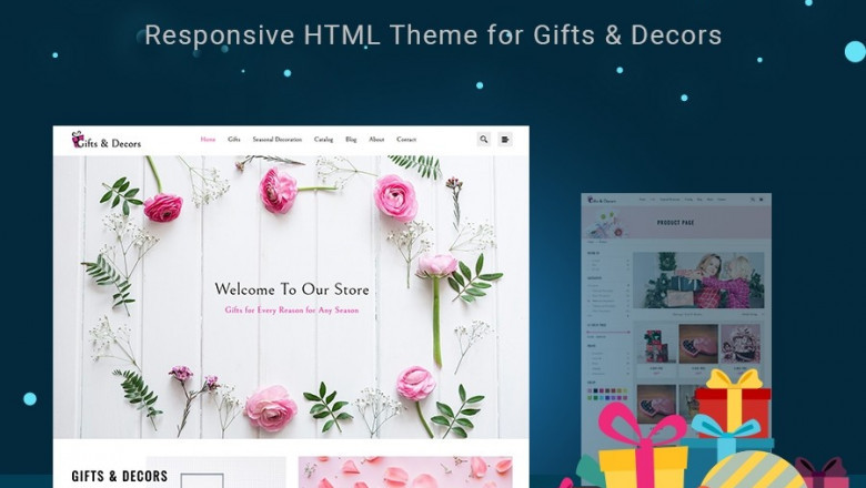 Gift Shop HTML Theme