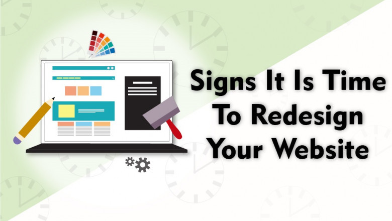5 signs that indicate it is time to redesign your website