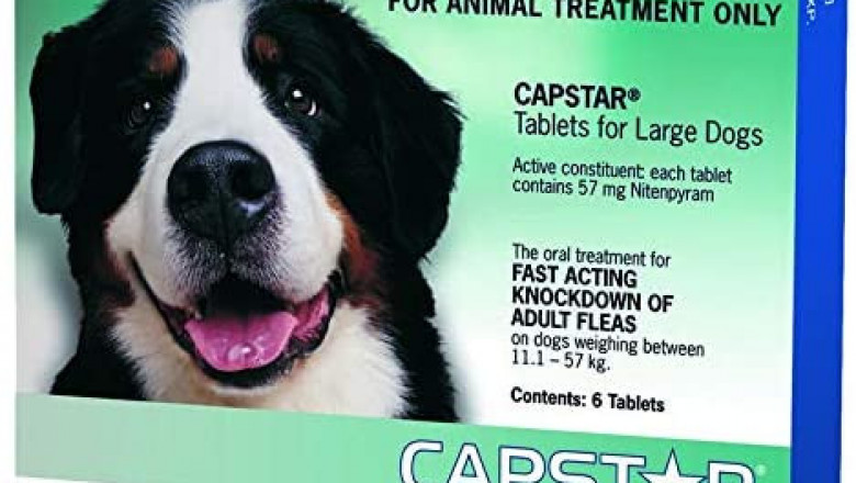 Capstar for Large Dogs 11.1-57kg (Green) - 6 Pack