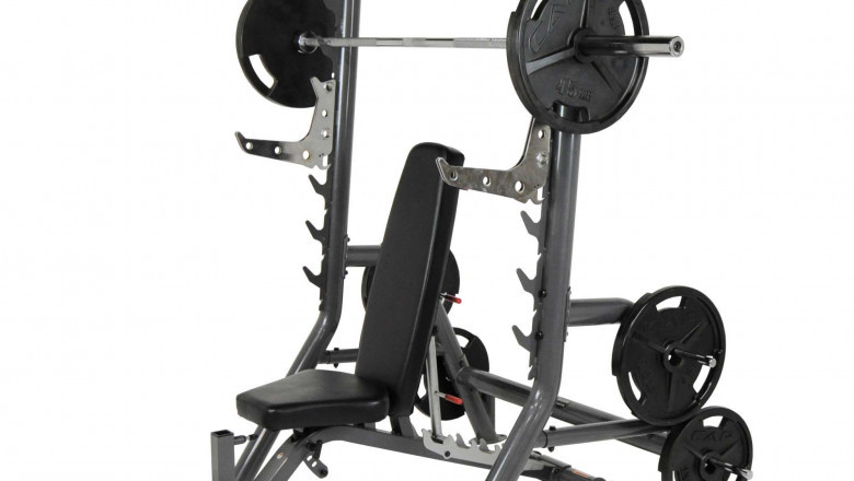 How to exercise using squat rack gym equipment