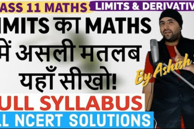 Basics of Limits and Derivatives Class 11 Maths
