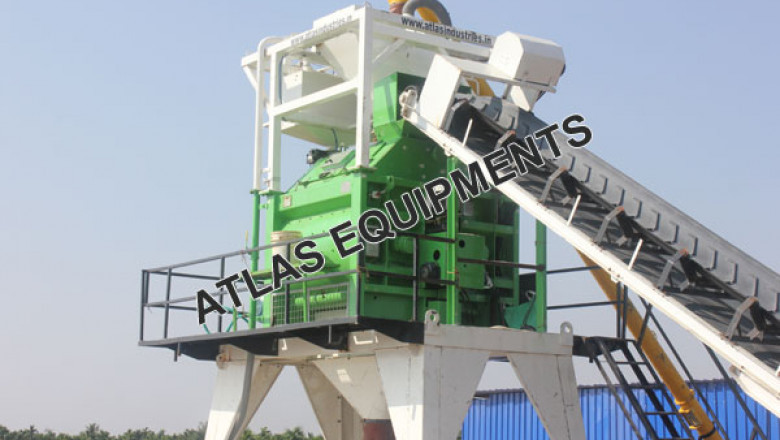 Stationary Ready Mix Concrete Plant India – Atlas Technologies Pvt. Ltd.