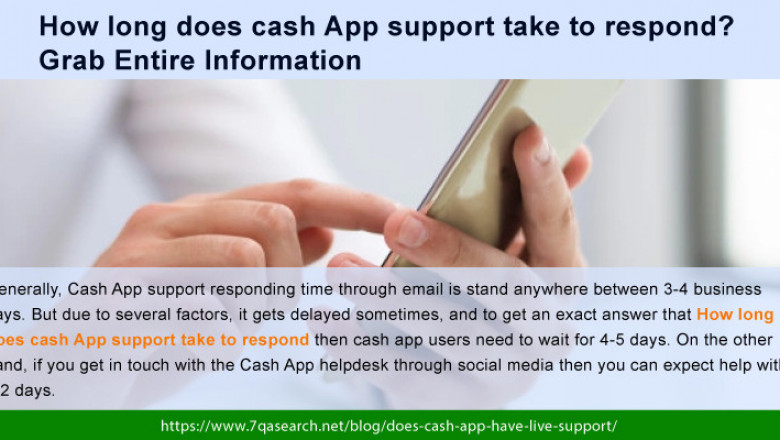 How long does cash App support take to respond?