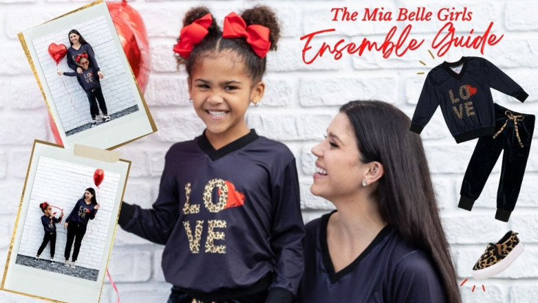 Leopard Love Valentine's Day Ensemble Guide For Mother and Daughter