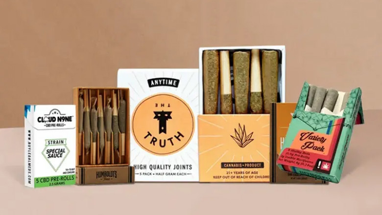 Custom printed pre-rolls Boxes
