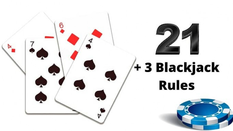 What are the 21 +3 Blackjack side bets