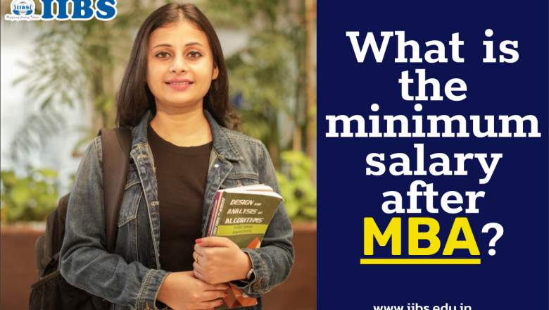 What is the minimum salary after MBA? |MBA admission 2022 Bangalore