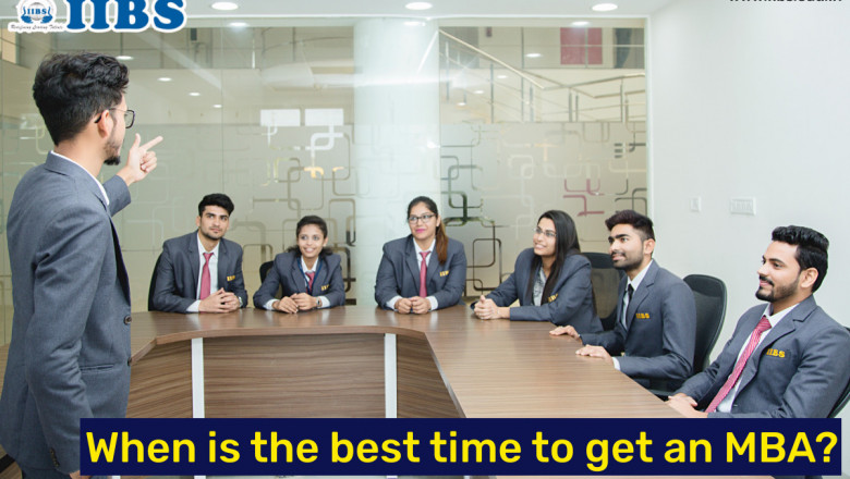 When is the best time to get an MBA? |Best MBA courses in Bangalore