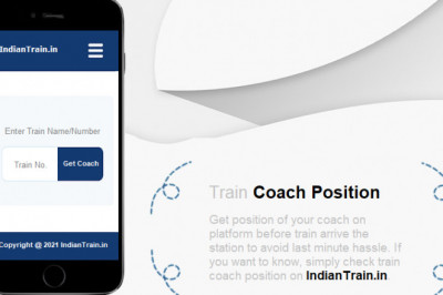 Check Train Coach Position to Board the Train Easily