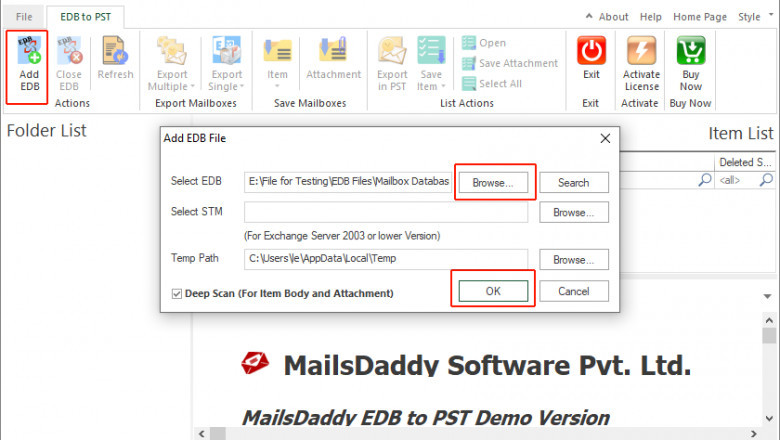 EDB to PST Conversion with Exchange Recovery Tool