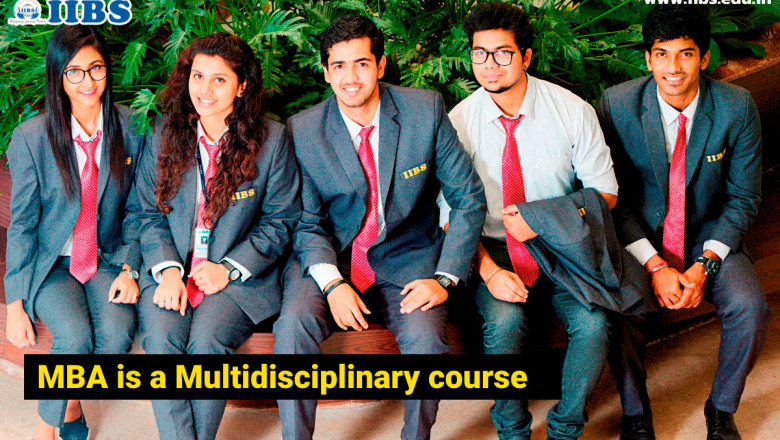 MBA is a Multidisciplinary course| AICTE approved B.school in Bangalore