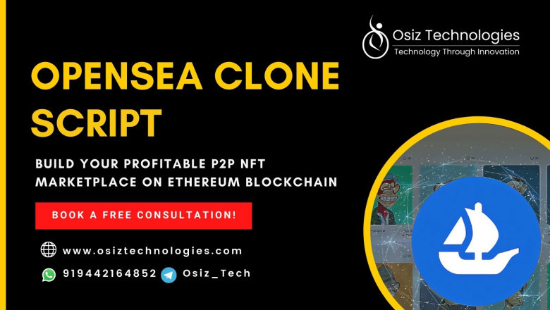 OpenSea Clone Script - Create P2P NFT Marketplace Like OpenSea
