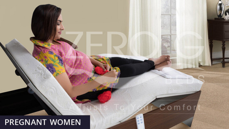 Pregnancy Health Benefits with Pregnant Women Bed