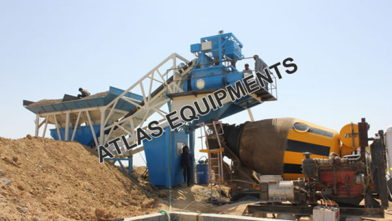 Mobile Concrete Batch Mixing Plant Manufacturer and Exporter – Atlas