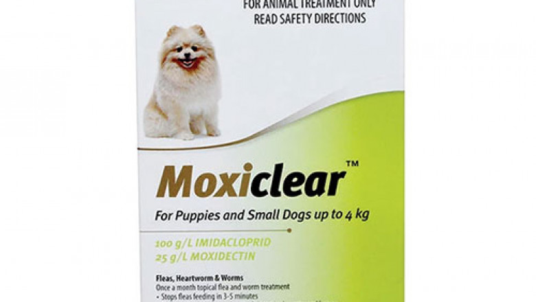 Buy Moxiclear for Extra Small Dogs Up To 4 Kg Lime 3 Pack