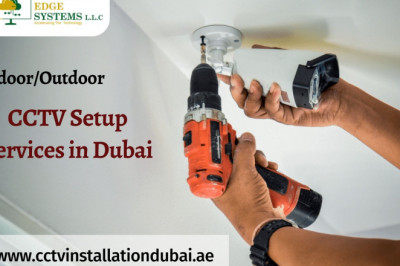 Indoor and Outdoor CCTV Setup Services in Dubai