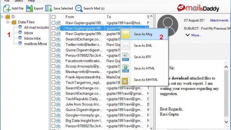 How to view MBOX file in a few clicks?