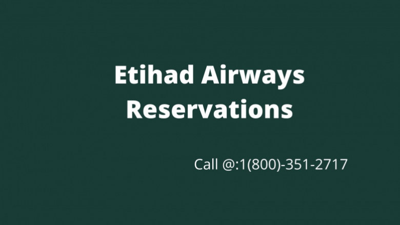 Etihad Airways Reservations