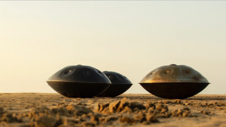 Handpan instrument is available